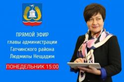 Прямой эфир с главой администрации Гатчинского муниципального района - 17 октября
